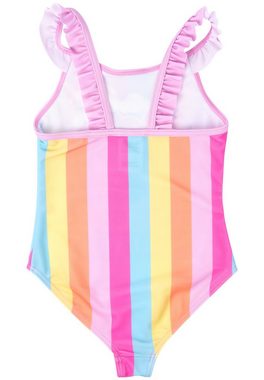 United Labels® Badeanzug Paw Patrol Badeanzug mit Rüschen für Mädchen - Skye Hello Summer Bunt