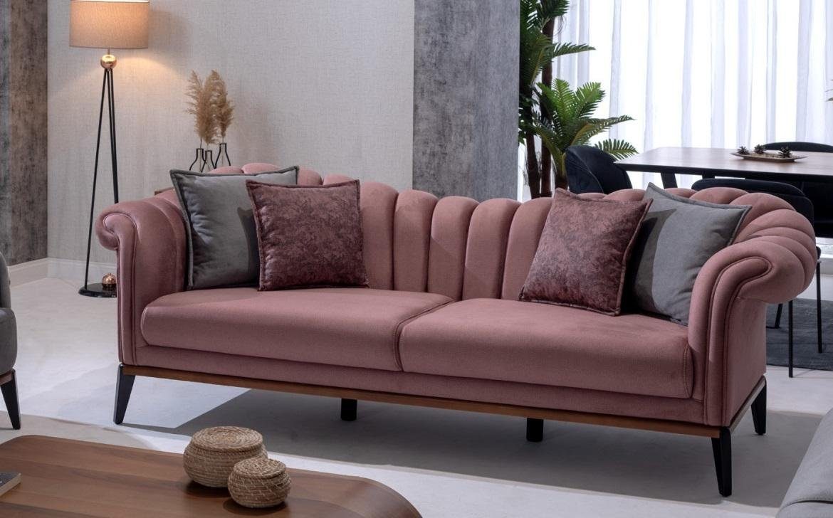 3+3 Polster Design Couch Modern JVmoebel Sofagarnitur Set Sitzer Sofa, Sofas