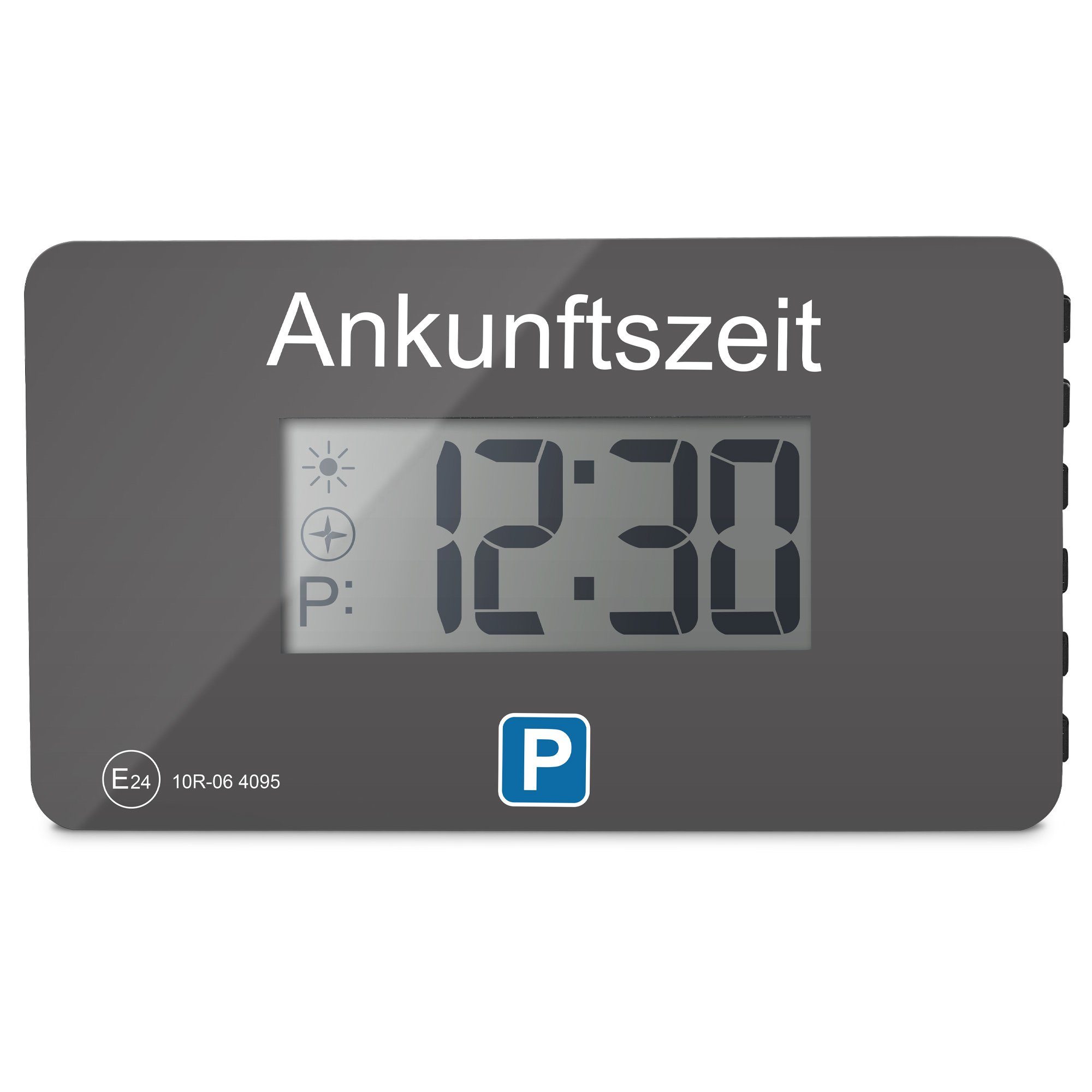 Parkwächter elektronische Parkscheibe Parkwächter Digitale Parkscheibe V1 zugelassen Datenschutz-Funktion