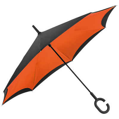 Livepac Office Upside Down Regenschirm Umgekehrter Regenschirm / mit Griff zum Einhängen am Handgelenk / Farb