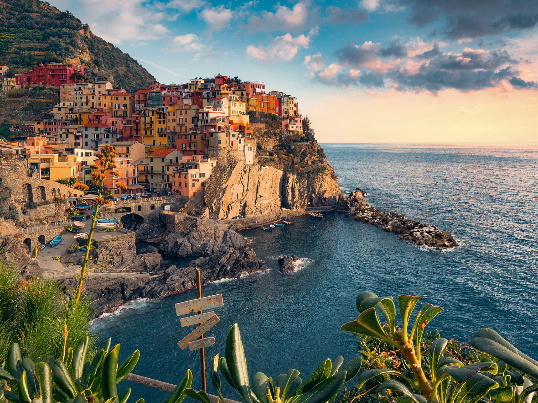 Ravensburger Puzzle Blick auf Cinque Terre, 1500 Puzzleteile, Made in Germa günstig online kaufen