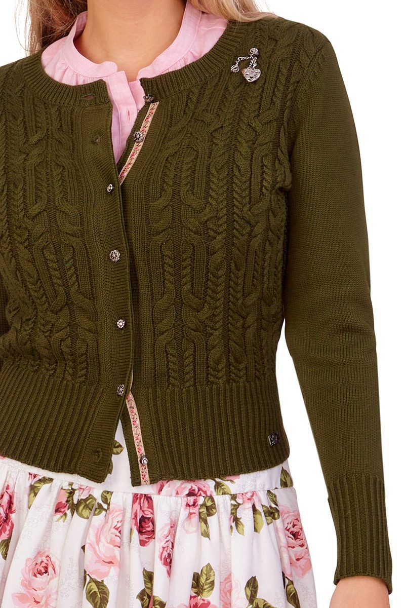 Spieth & Wensky Trachtenstrickjacke Trachten Strickjacke - SEEROSE - nachtb günstig online kaufen