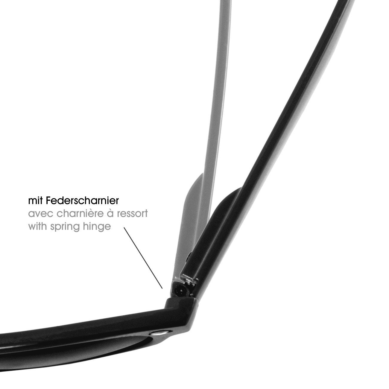 Caspar Sonnenbrille SG020 klassische Unisex Retro Sonnenbrille günstig online kaufen