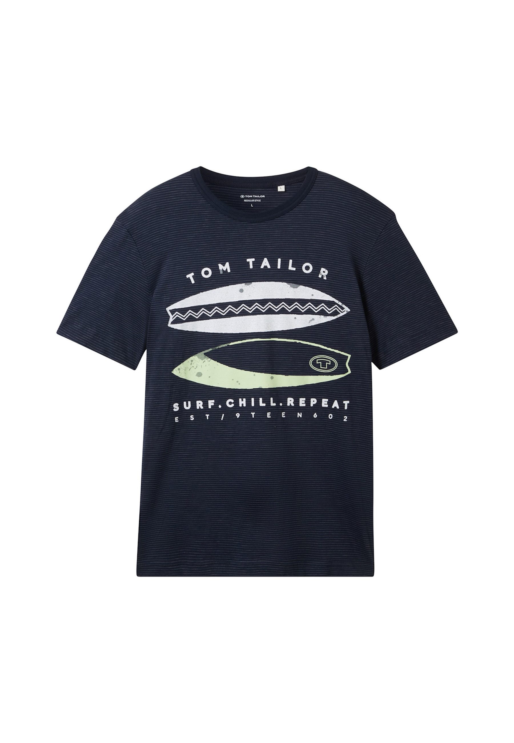 TOM TAILOR T-Shirt T-Shirt Kurzarmshirt (1-tlg., günstig online kaufen