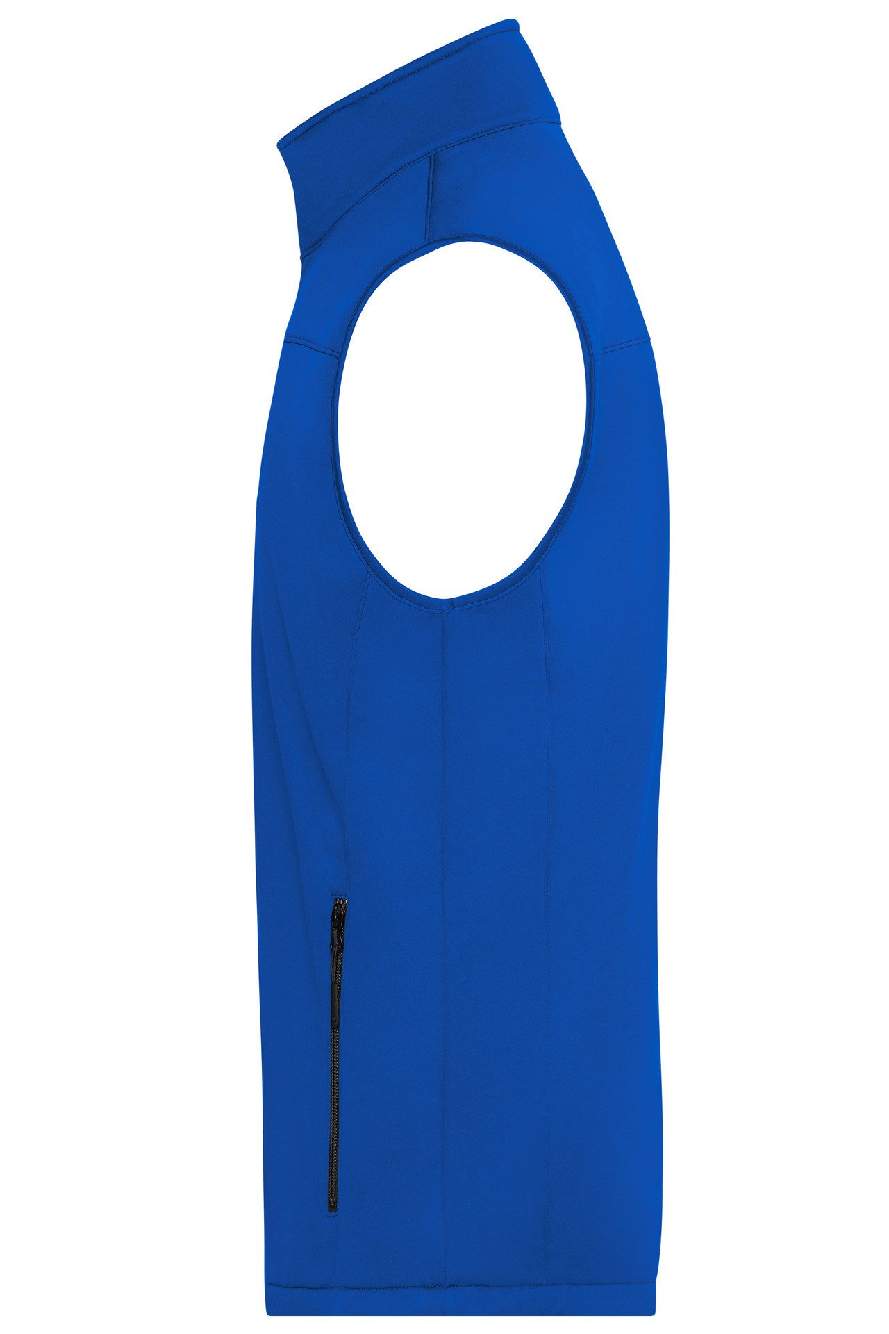 James & Nicholson Softshellweste Klassische Herren Softshellweste im sportlichen Design JN1170 Wind- und wasserdichte Softshellweste aus recyceltem Polyester