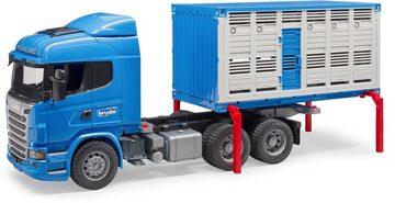 Bruder® Spielzeug-Transporter Scania R-Serie Tiertransporter mit 1 Rind, Made in Germany