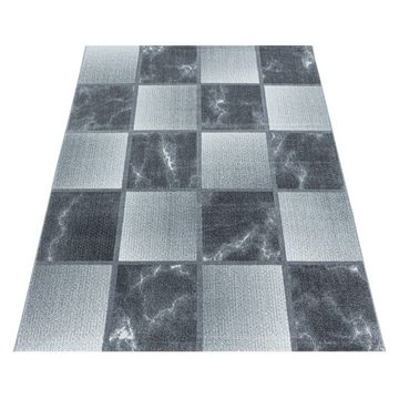 Teppich Kurzflor Teppich Oro Grau, Teppich Boss, rechteckig, Höhe: 8 mm