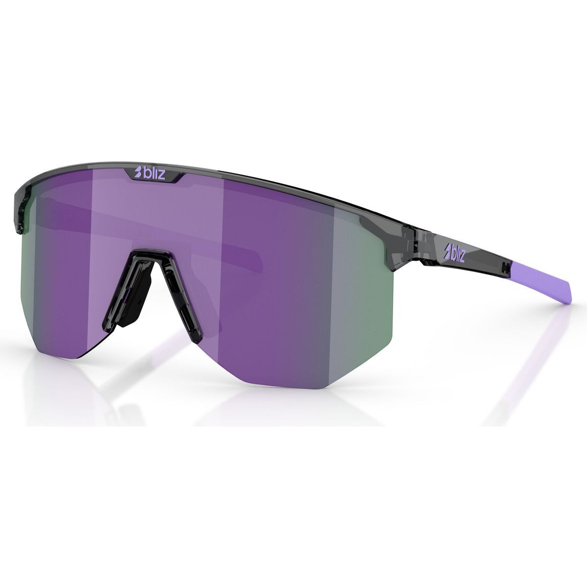 Bliz Fahrradbrille Hero Small, Vielseitige und stilvolle Brille mit Hydro Lens Technology™ und