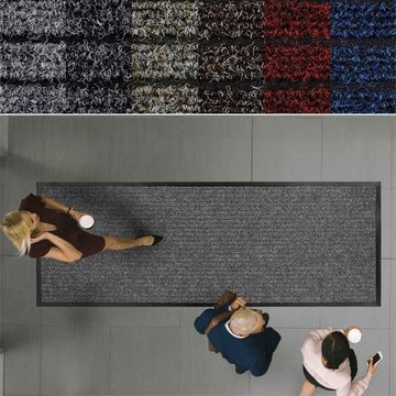 Fußmatte High Traffic Sauberlaufmatte Torino, verschiedene Farben & Größen, Karat, rechteckig, Höhe: 6.5 mm