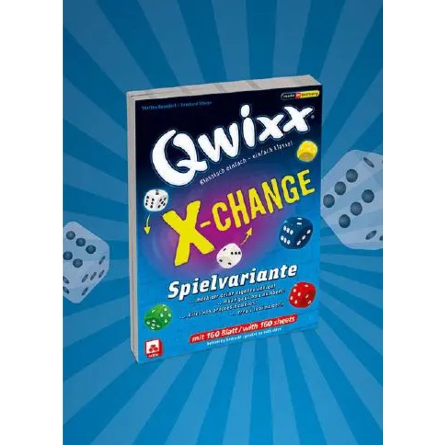 Cartamundi Spiel QWIXX EXXCHANGE - ZUSATZBLÖCKE