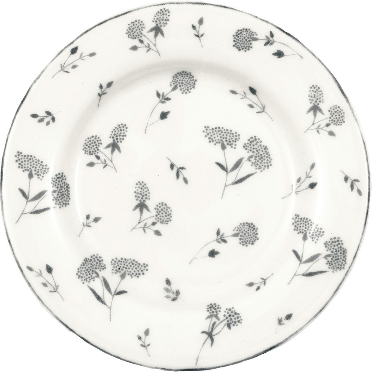 Greengate Brotteller Sabine Brotteller white 15cm