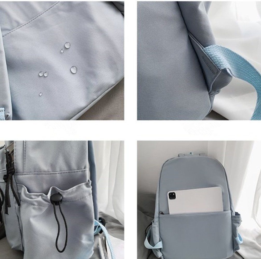 XDeer Schulrucksack Schulrucksack Damen,Travel Schultaschen 14 Zoll Laptop Rucksack, Rucksack für Mädchen im Teenageralter, Wasserdichter,Daypack