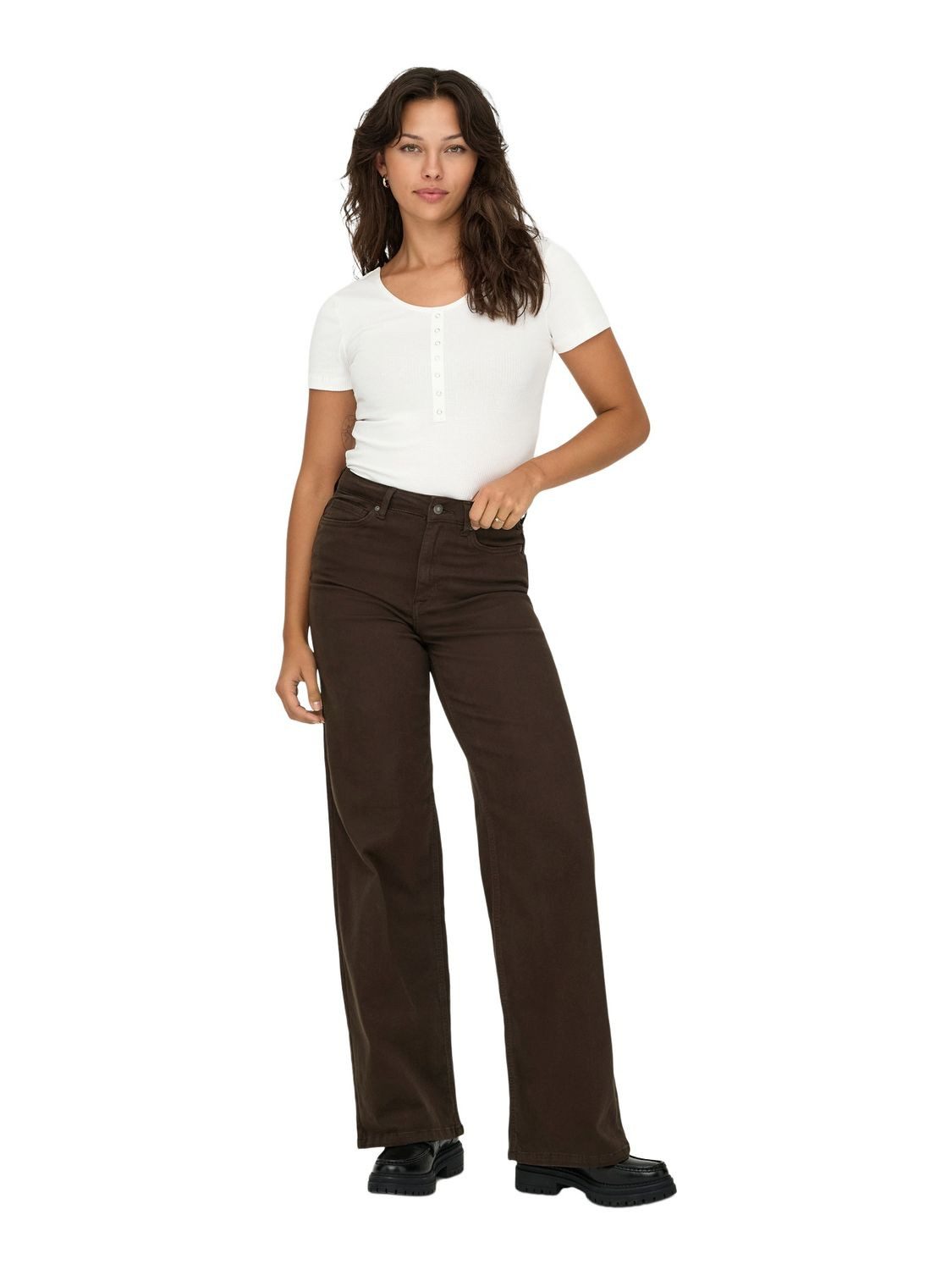 ONLY Relax-fit-Jeans ONLMADISON BLUSH HW WIDE mit Stretch