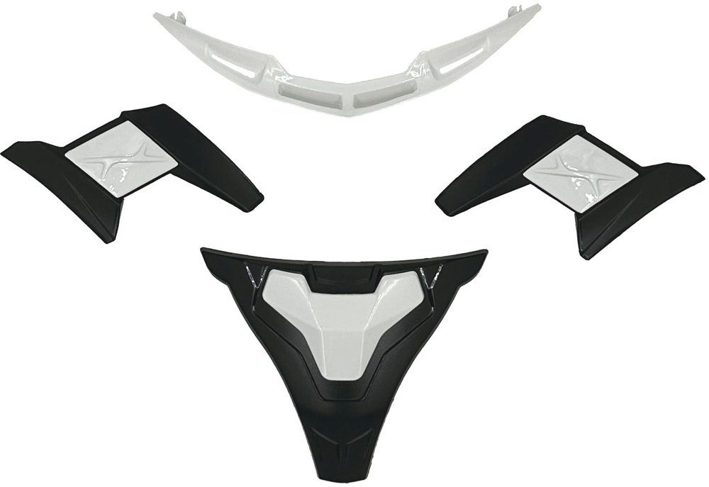 Motorradhelm Belüftungsset + Spoiler GM 970