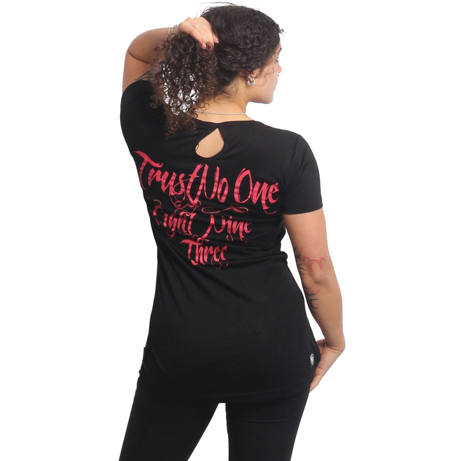 YAKUZA Rundhalsshirt Desire mit verlängertem Rückenteil günstig online kaufen