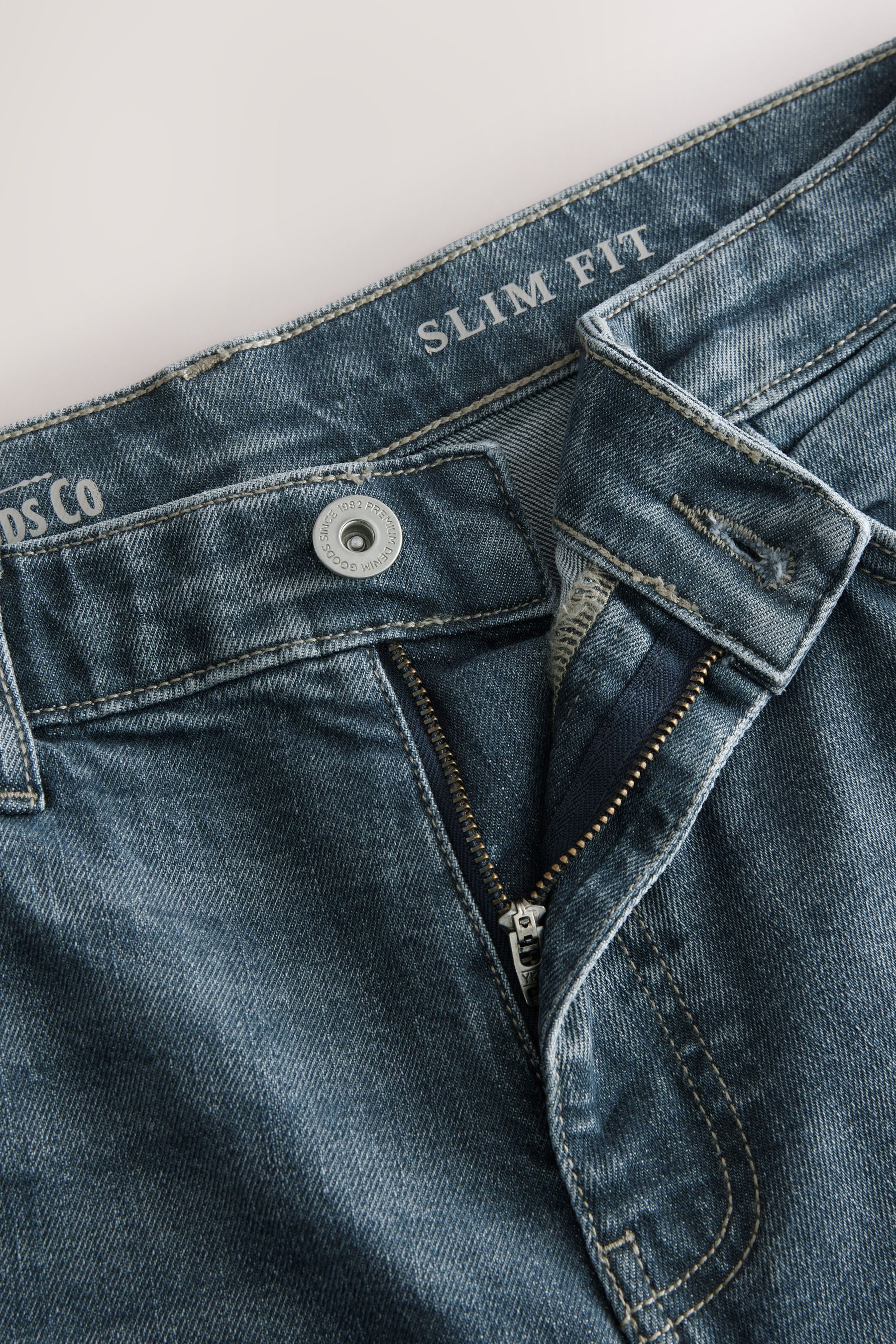 Next Slim-fit-Jeans Authentische Slim Fit Stretchjeans günstig online kaufen