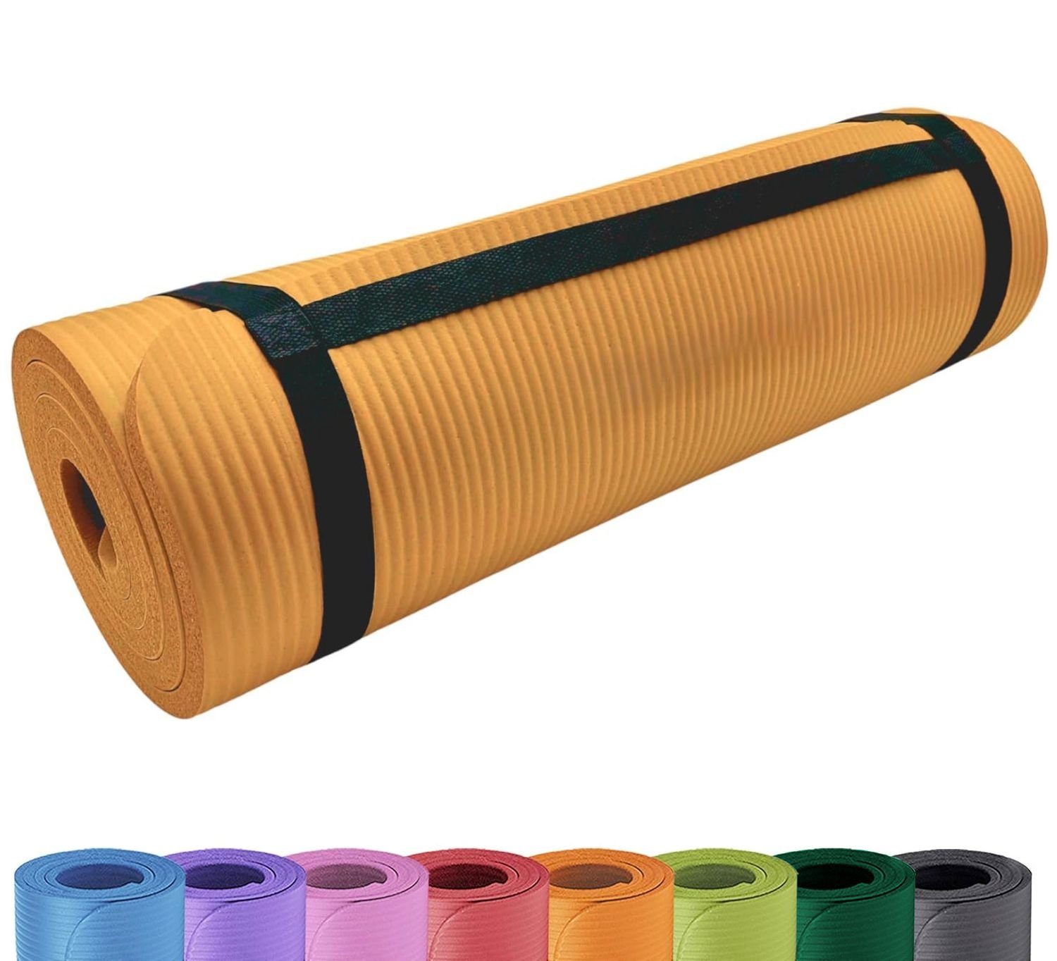 Yogamatte PROMIC Pilates Yogamatte Fitnessmatte Aerobicmatte Gymnastikmatte