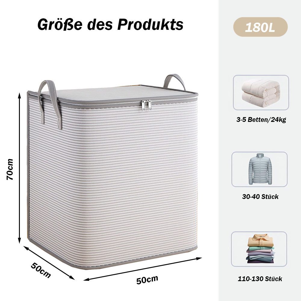 NUODWELL Aufbewahrungsbox 3 Pack Faltbare Aufbewahrungstaschen,Aufbewahrung günstig online kaufen