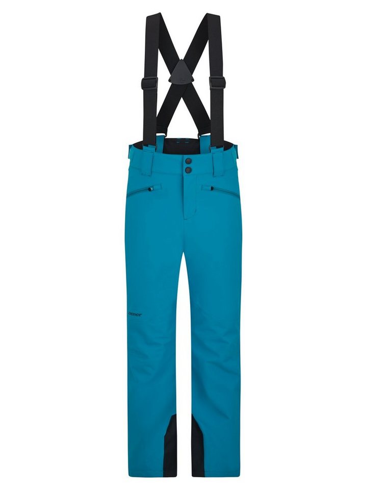 Ziener Skihose AXI, höher geschnittener Rücken + Weitenregulierung am Bund