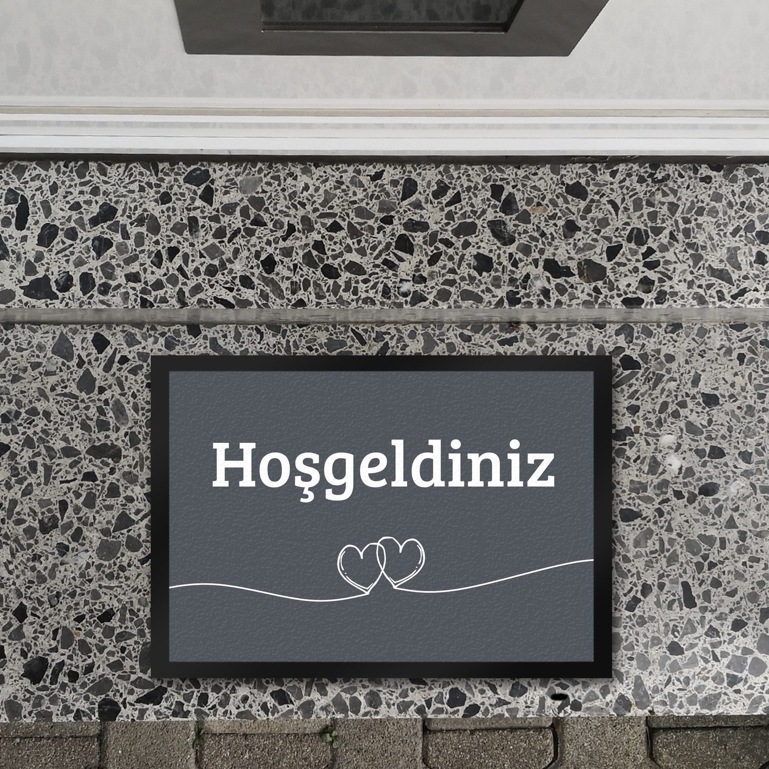 speecheese Fußmatte Fußmatte Hosgeldiniz türkisch in günstig online kaufen