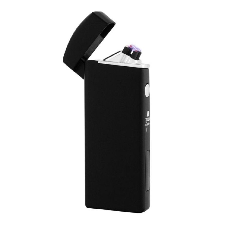 Soapbrothers Feuerzeuge Feuerzeug mit Lichtbogen, rein elektrisch ohne Benzin oder Gas mit USB Ladekabel und schöner Geschenkverpackung - passt perfekt in die Hosentasche, Hochwertig und eine tolle Haptik und Optik, perfekt als Geschenkidee (Geschenkverpackung / Geschenkidee Feuerzeug elektrisch mit Ladekabel, Feuerzeug und USB-Ladekabel), Feuerzeug mit USB Ladekabel