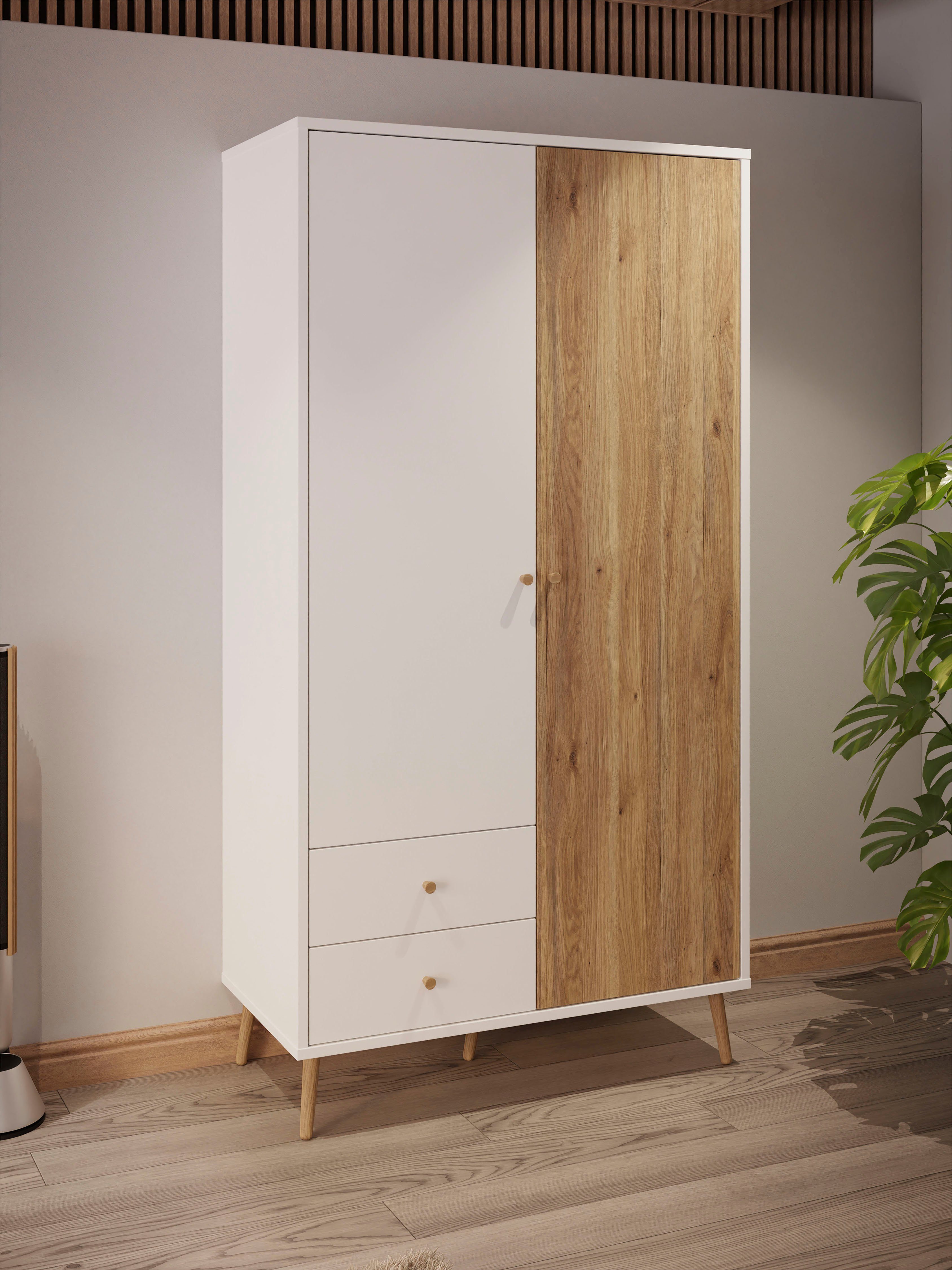 FORTE Drehtürenschrank "Harllson EasyKlix by Forte", Montage von Korpus und günstig online kaufen