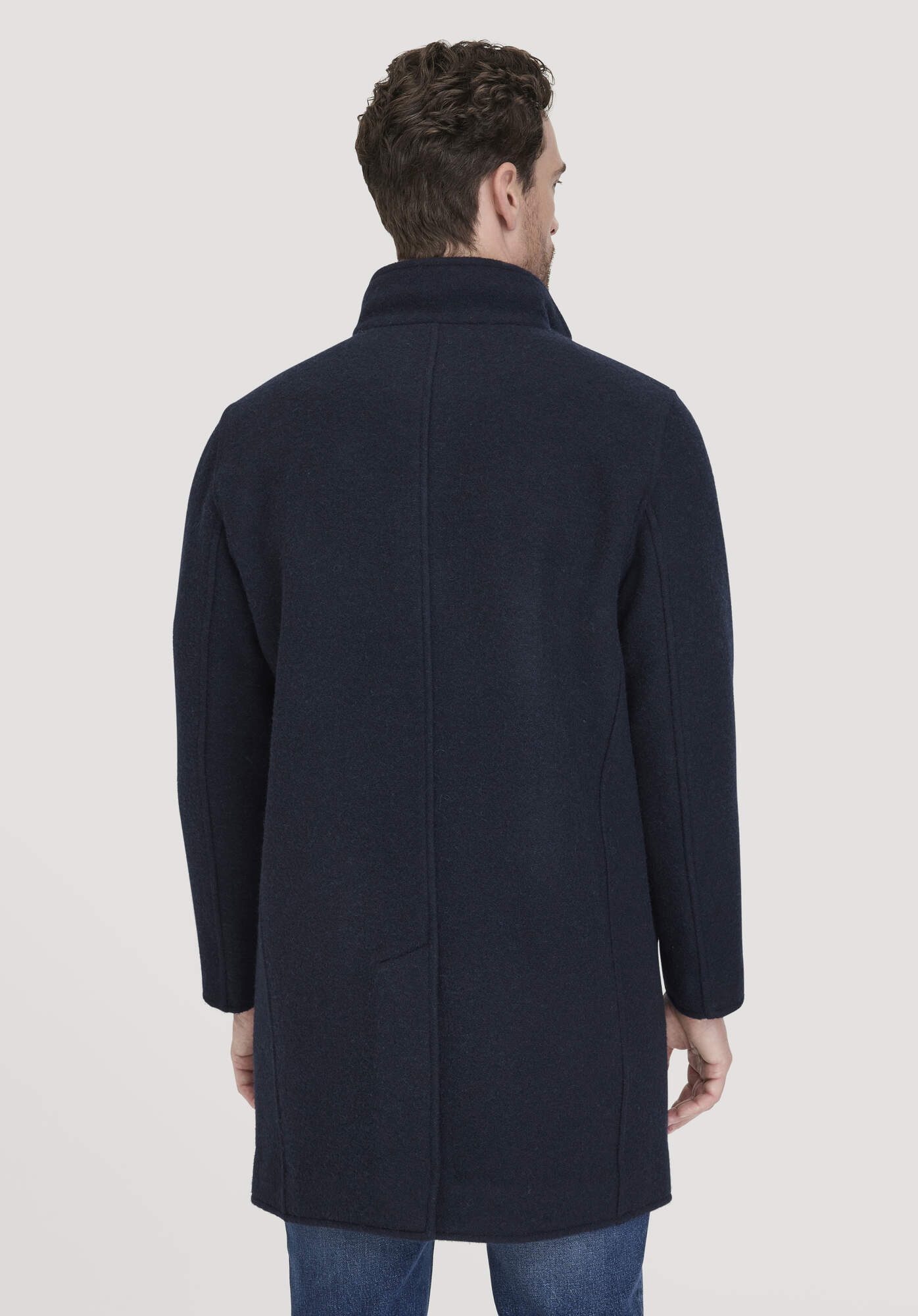 Hessnatur Wintermantel Regular aus regionaler Schurwolle (1-tlg)