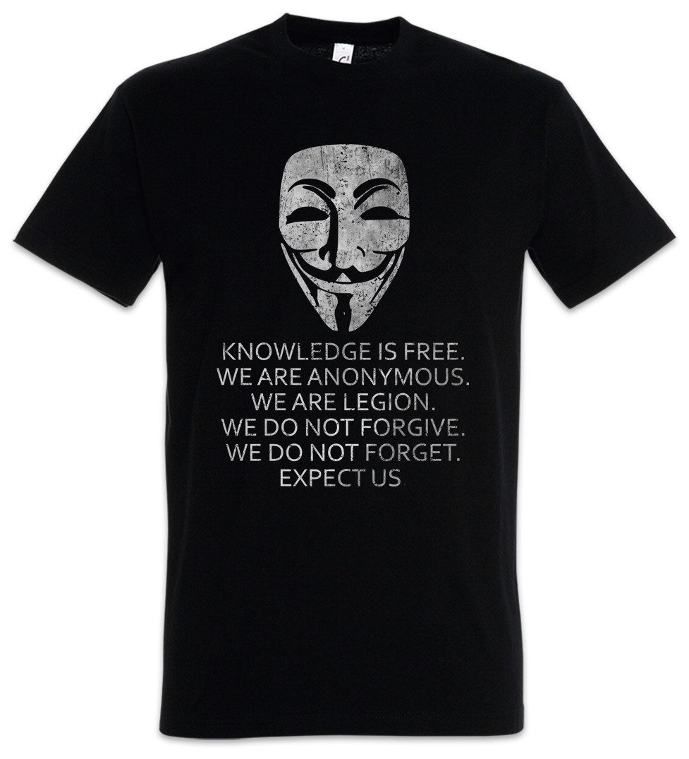 Urban Backwoods Print-Shirt Knowledge Is Free günstig online kaufen