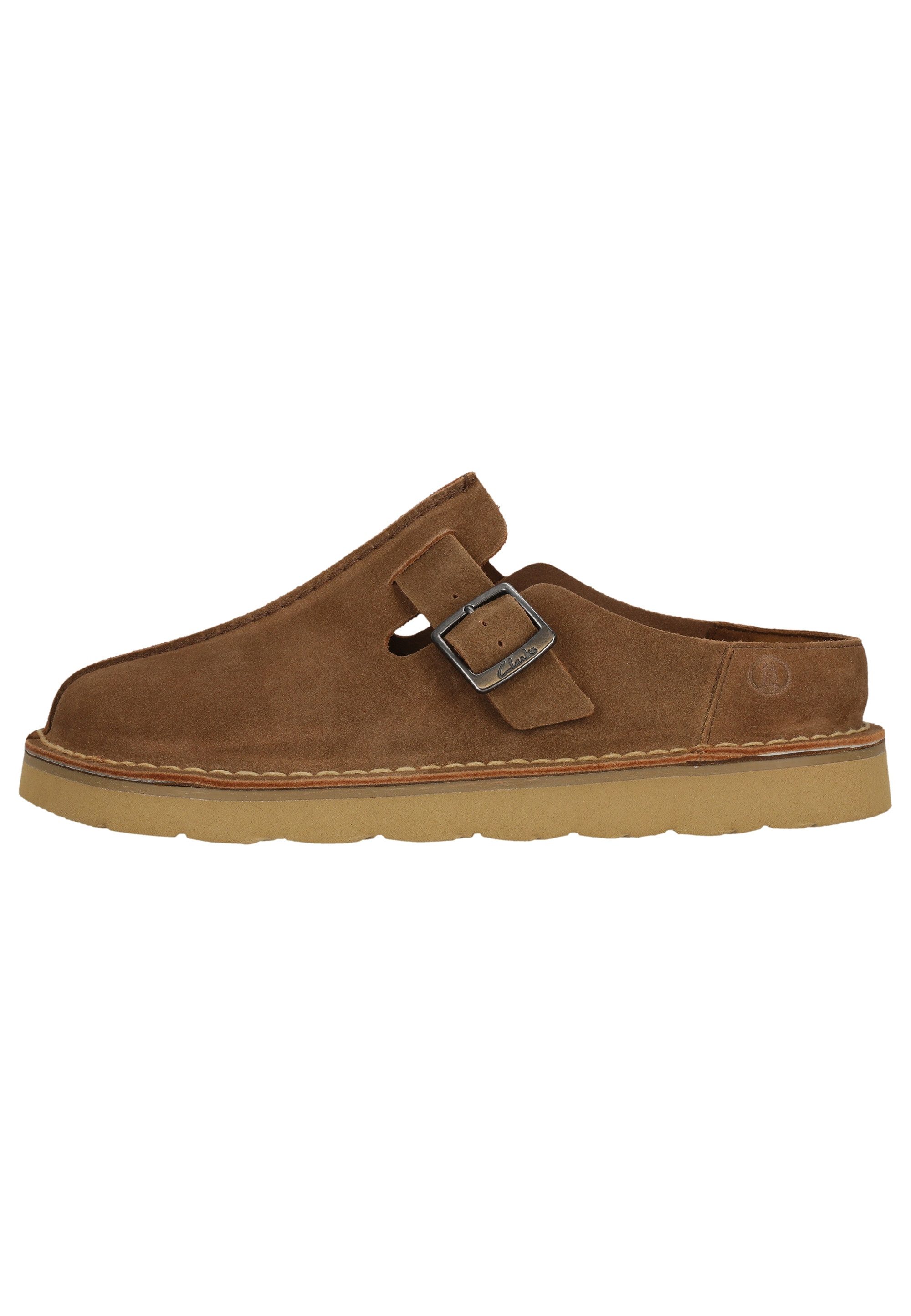 Clarks Solsbury Mule Slipper mit superweichem Fußbett