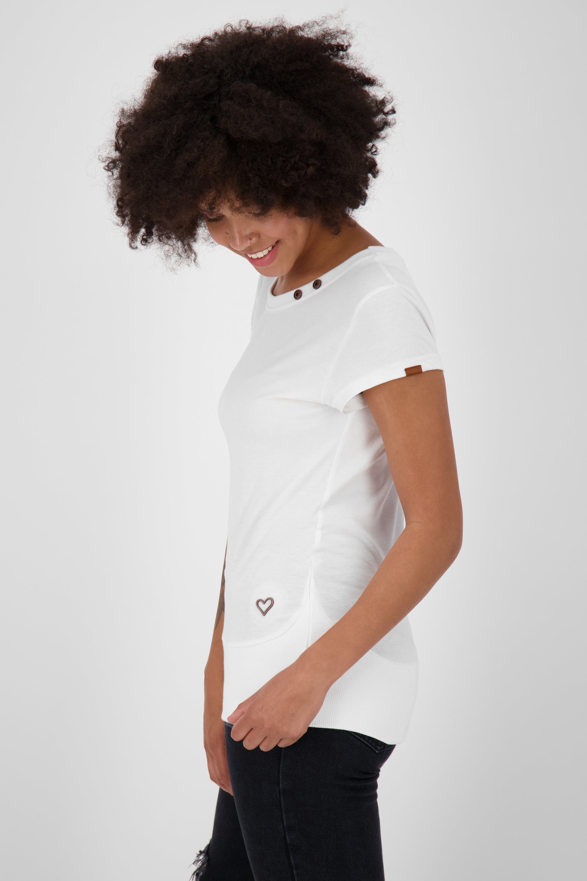 Damen Alife white Shirt & CocoAK Kickin A T-Shirt T-Shirt