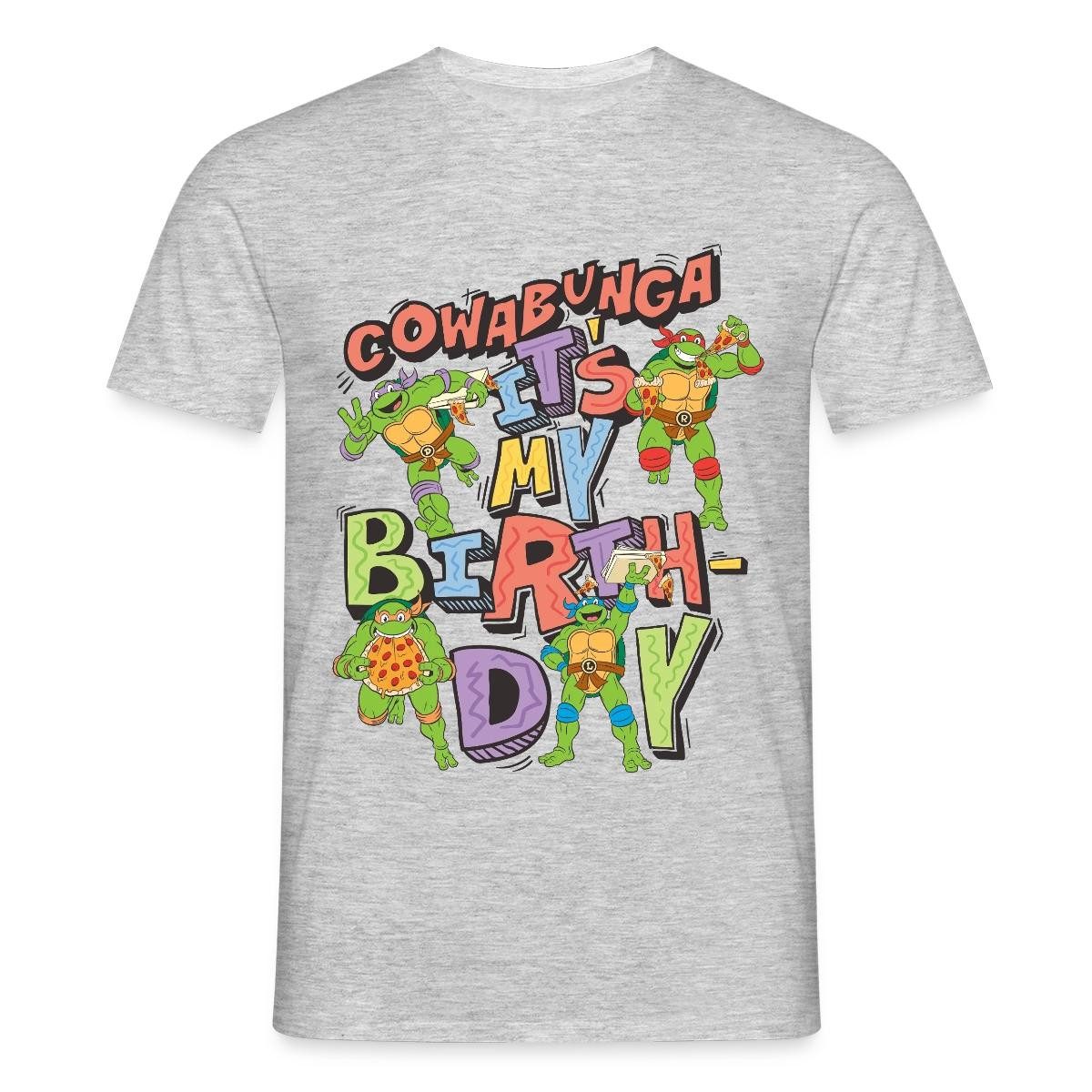 T-Shirt Teenage Mutant Ninja Turtles It's My Birthday Männer T-Shirt