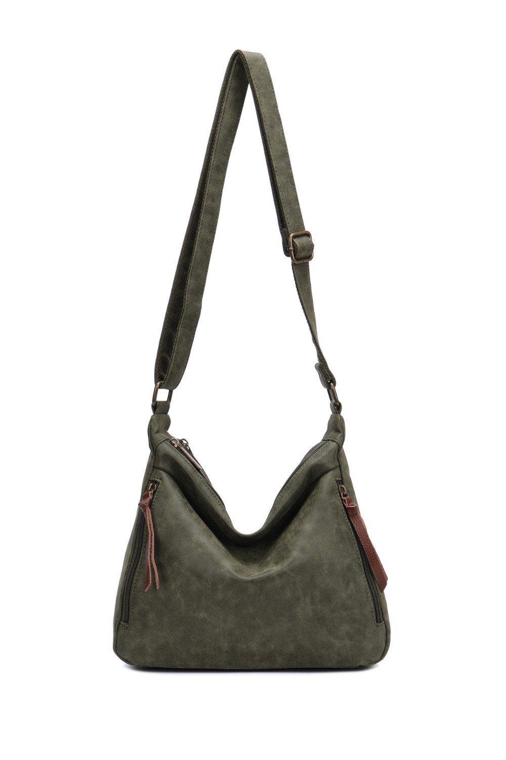 BRISE TASCHE Schultertasche Damen Schultertasche Crossbody Casual Vintage Style (Einzeltasche), Leichtes Gewicht, weiches Material, vielseitig tragbar