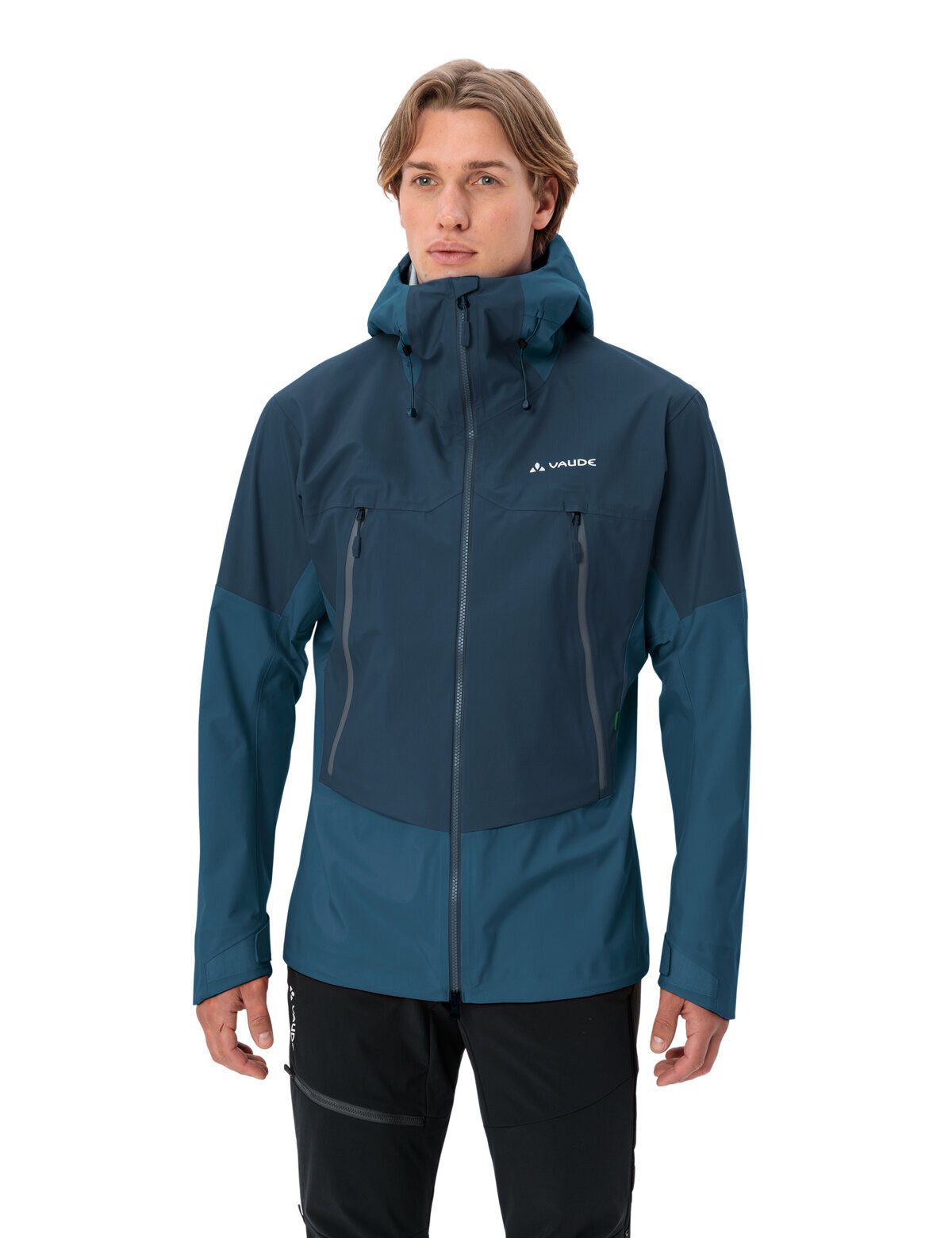 VAUDE Outdoorjacke Men's Croz Alpine 3L Jacket (1-St) leichte, strapazierfähige Herren Hardshelljacke
