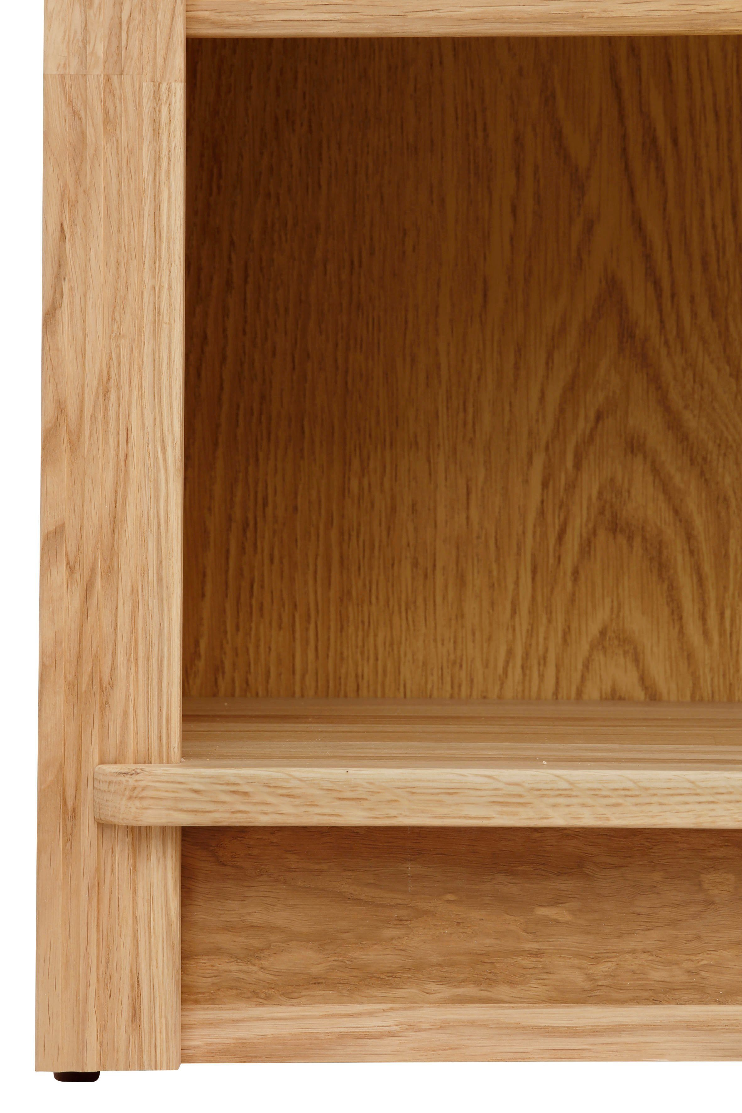 Home affaire Bücherregal Soeren, aus massiver Kiefer, in 2 Höhen, Tiefe 29 cm, mit viel Stauraum