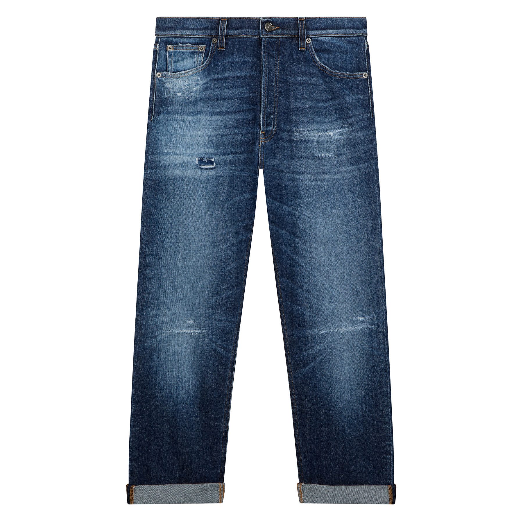DONDUP 5-Pocket-Jeans DONDUP Jeans ICON Mid Waist - Blau