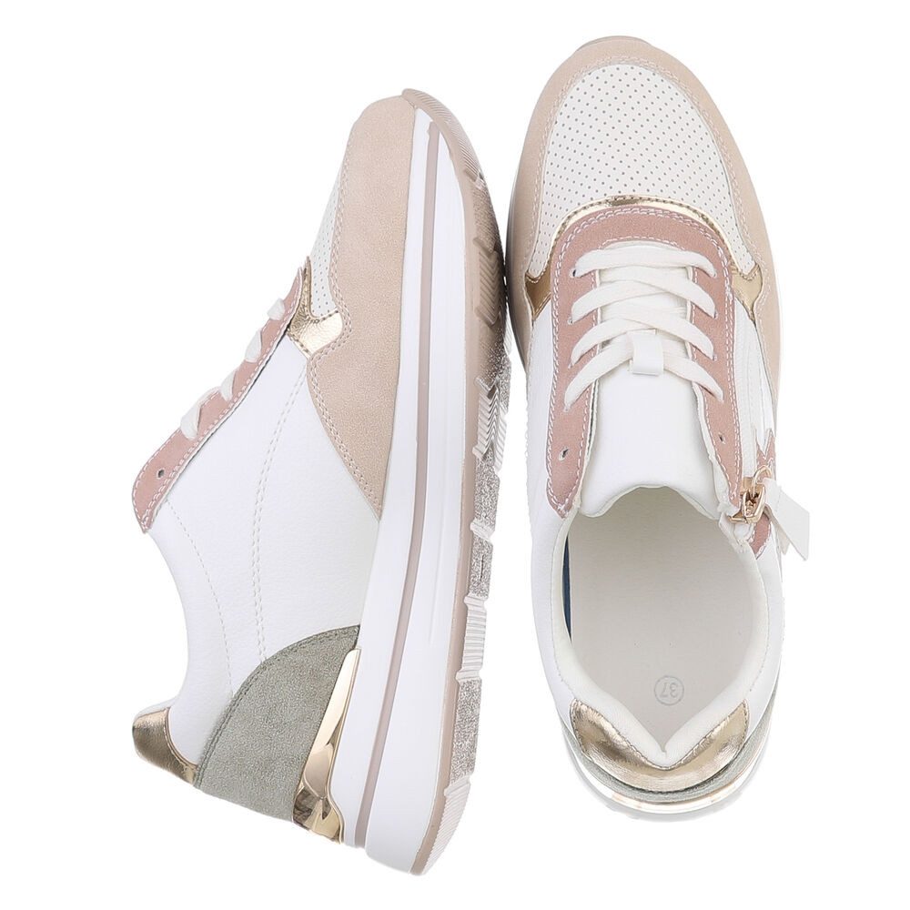 Ital-Design Damen Low-Top Freizeit Sneaker (88671837) Keilabsatz/Wedge Snea günstig online kaufen