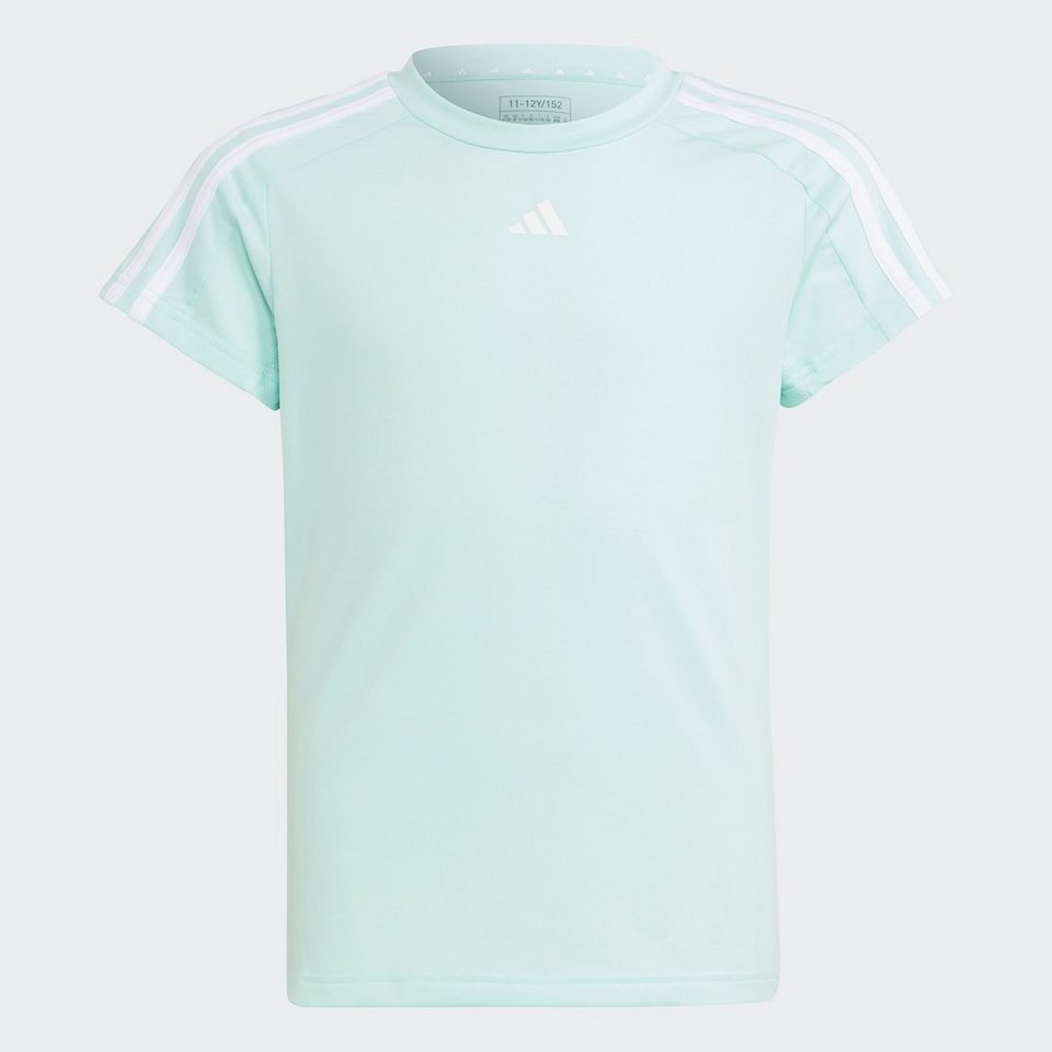 adidas Sportswear T-Shirt TRAIN ESSENTIALS AEROREADY 3-STREIFEN SLIM-FIT  TRAINING