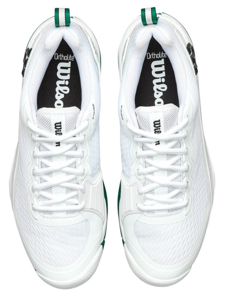Wilson Rush Pro 4.5 Allcourt (Stabilität) 2025 weiss/grün Herren Tennisschuh