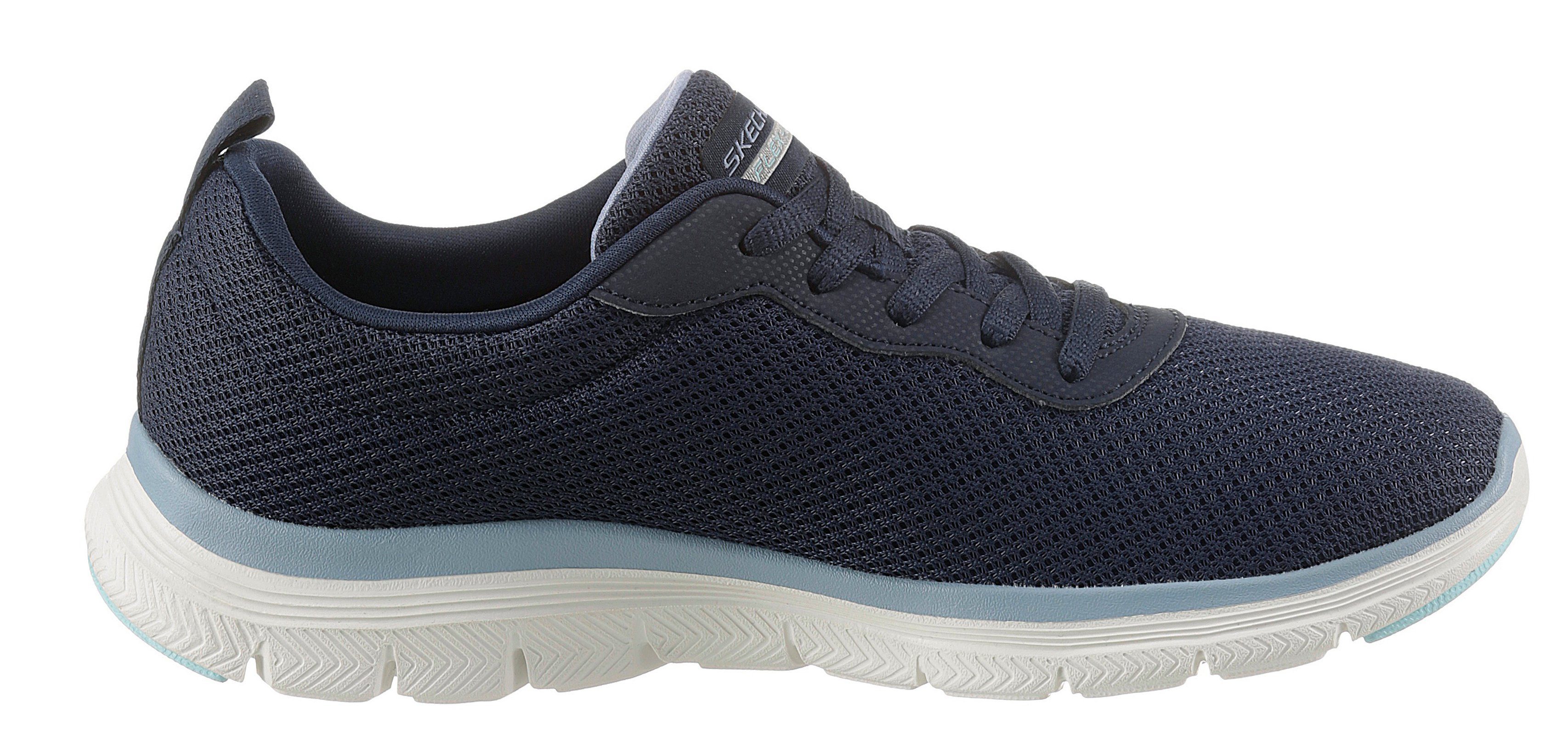 Skechers FLEX APPEAL 4.0 BRILLINAT VIEW Sneaker Freizeitschuh, Halbschuh, Schnürschuh mit Air Cooled Memory Foam – Bild 5 von 5