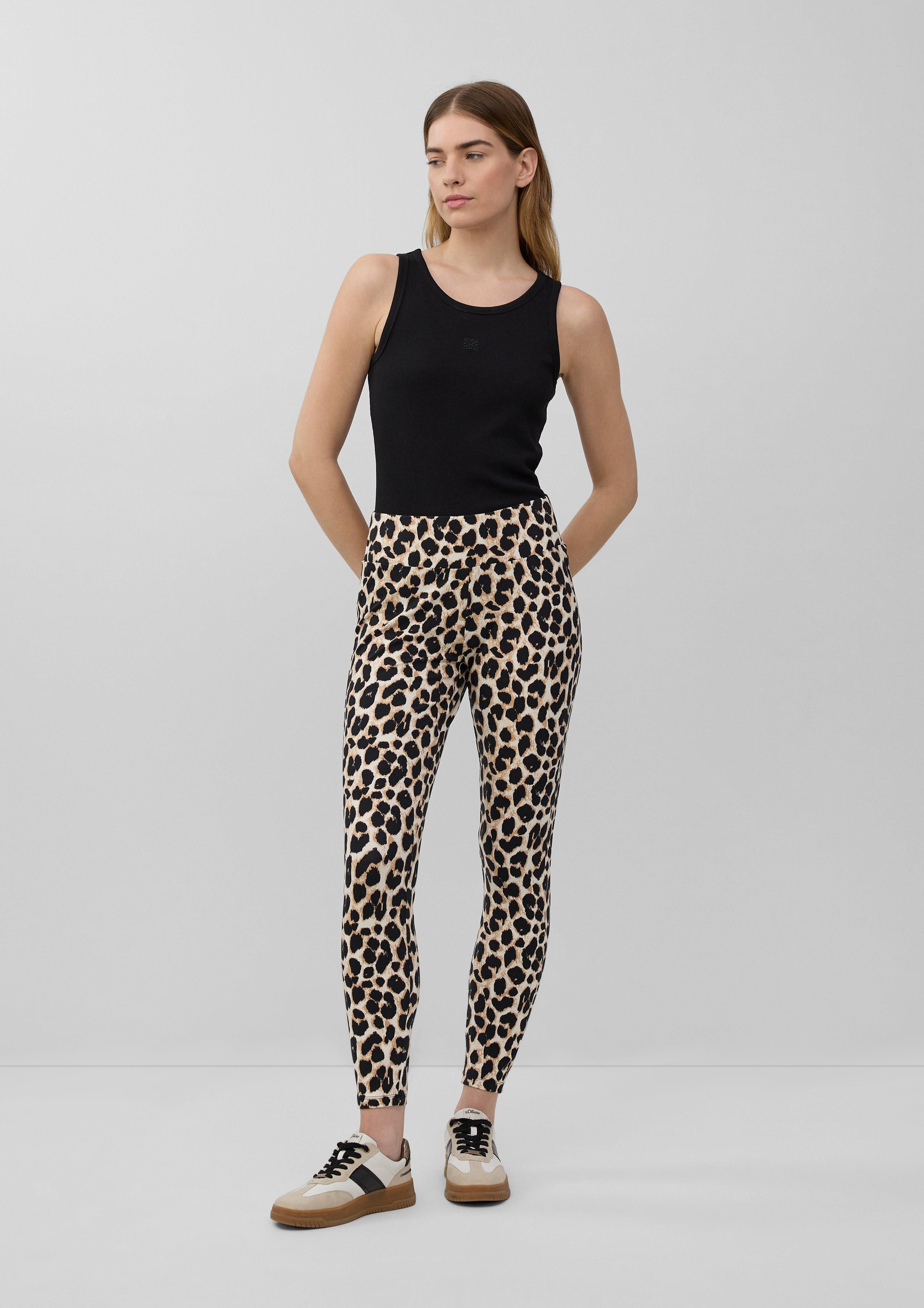 s.Oliver Leggings Leggings mit Leo-Muster günstig online kaufen