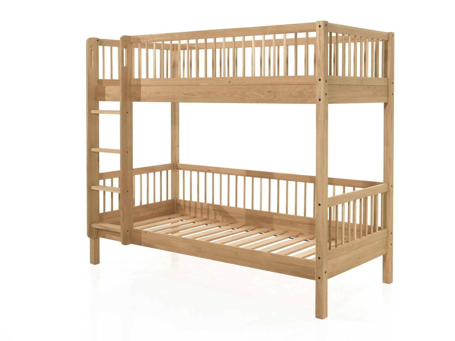 Natur24 Kinderbett Forrest Etagenbett 207,5 x 97,5 x 175,4 cm Eiche Natur