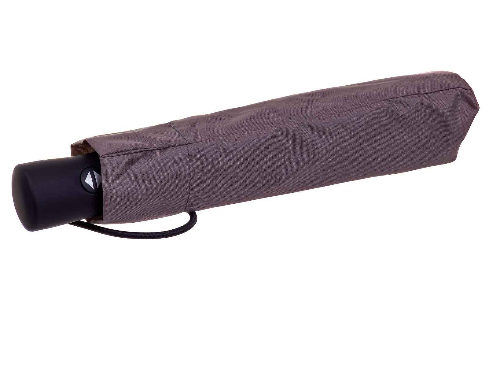 HAPPY RAIN Taschenregenschirm Up & Down Auf-& Zu/Automatik Regenschirm Ø 95 cm Durchmesser, leicht
