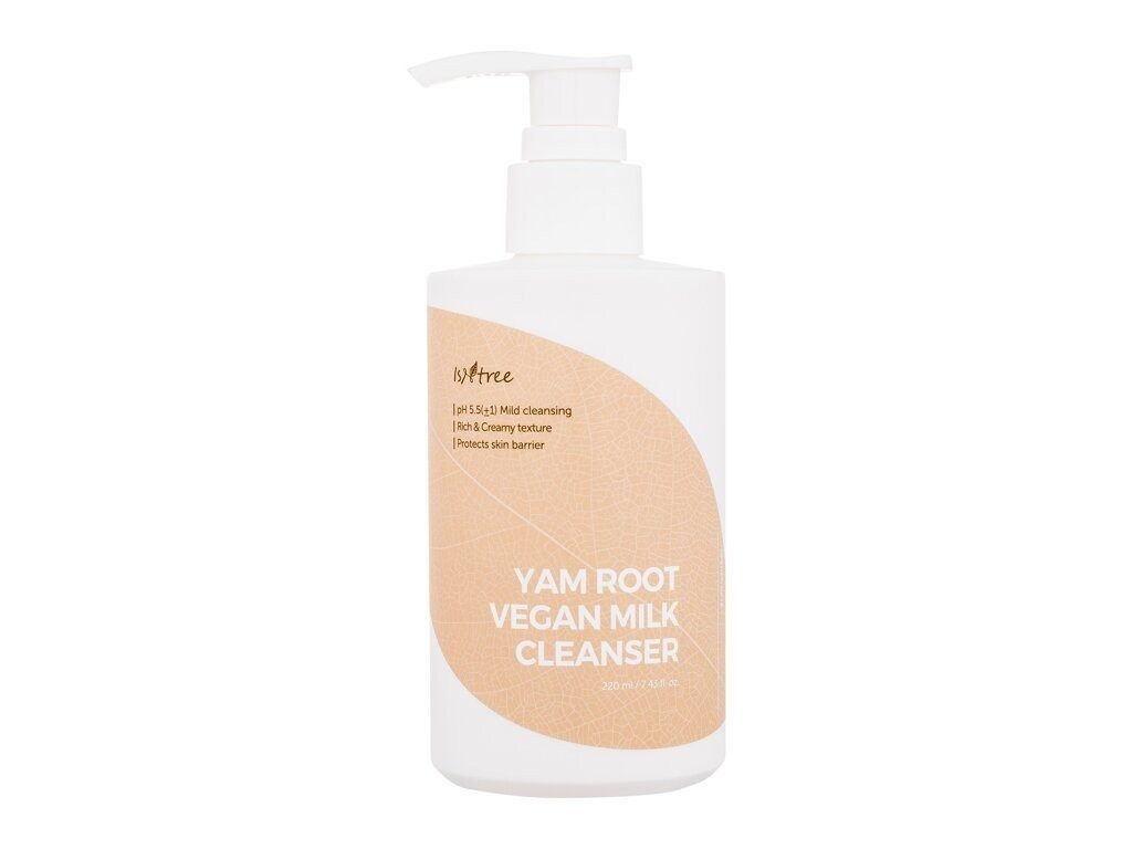 Isntree Gesichts-Reinigungsmilch Yamswurzel Vegane Milch Reinigungsmittel 220ml