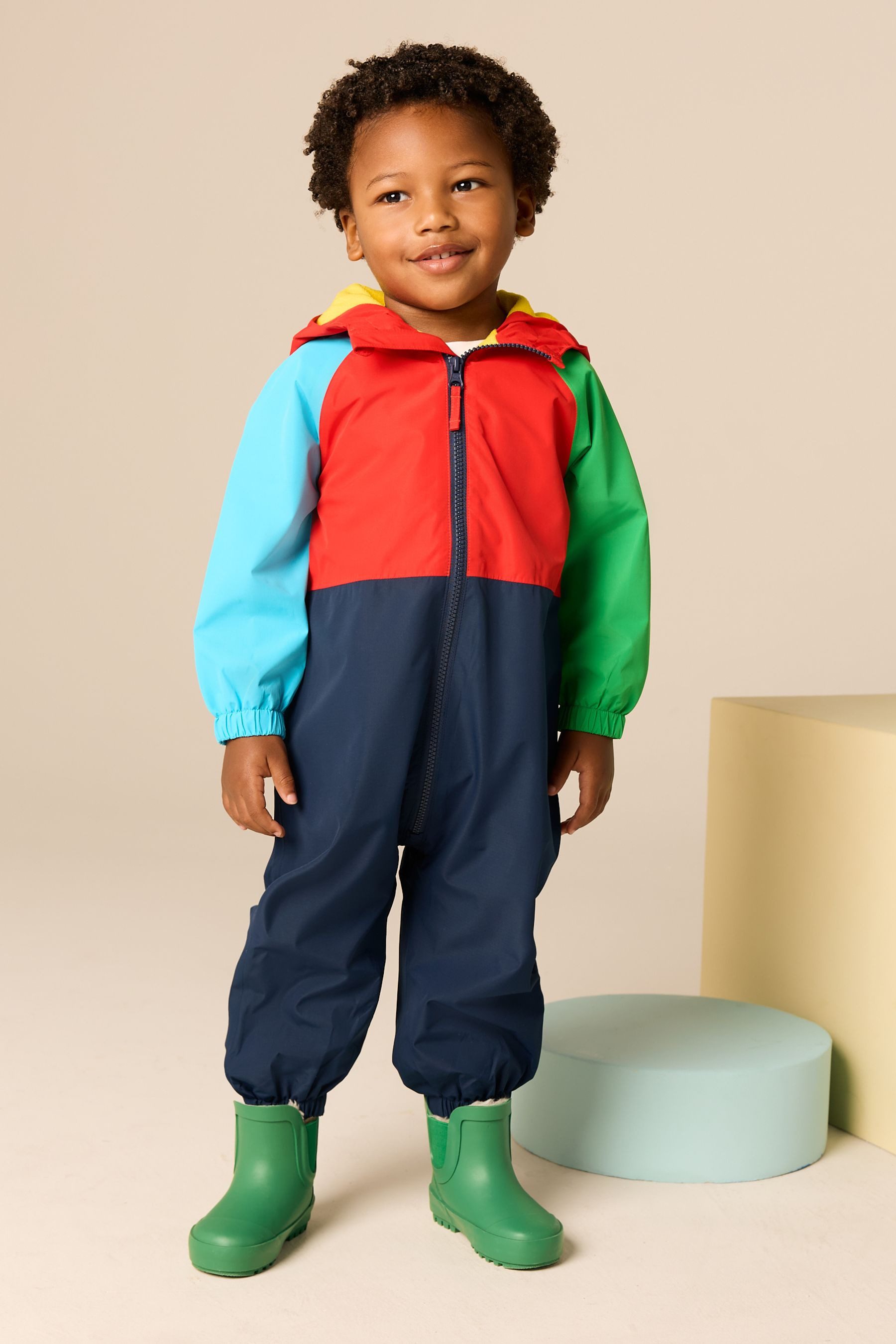 Next Regenoverall Wasserdichter Matschanzug mit Fleecefutter (1-tlg)