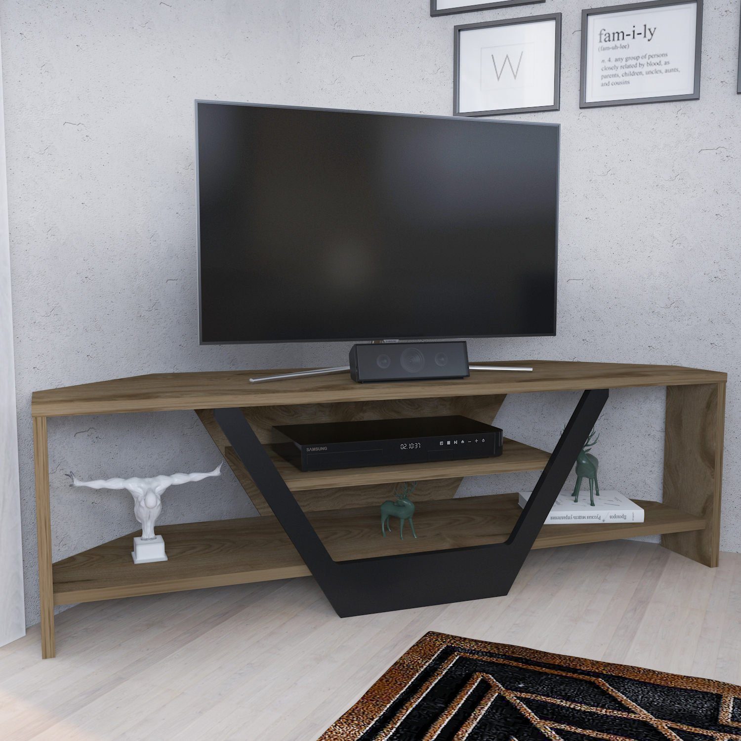 Skye Decor TV-Schrank 100% MELAMINE COATED PARTICLE BOARD, 36,8 cm x 35 cm günstig online kaufen