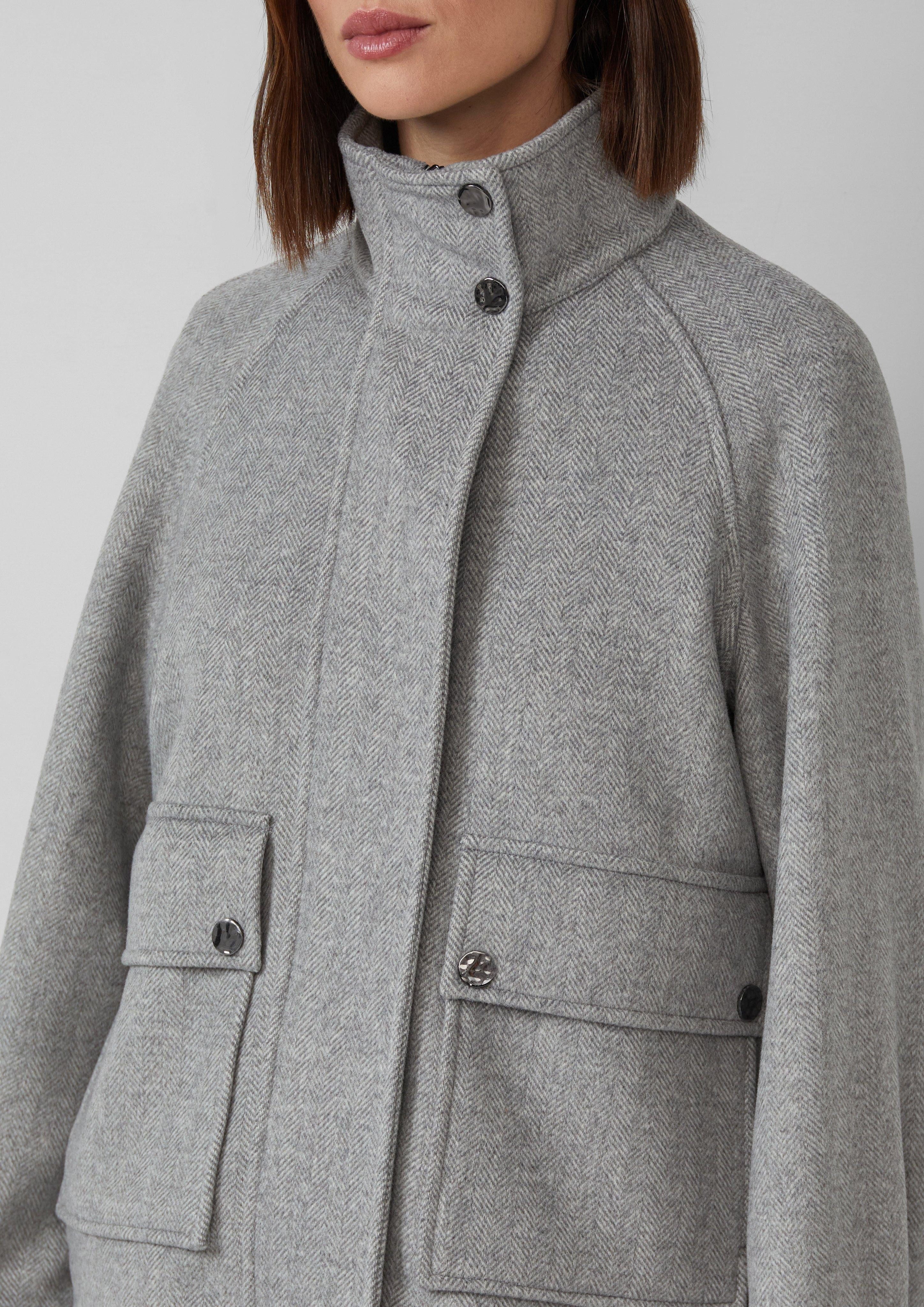 s.Oliver BLACK LABEL Funktionsjacke Wollmix-Jacke mit günstig online kaufen
