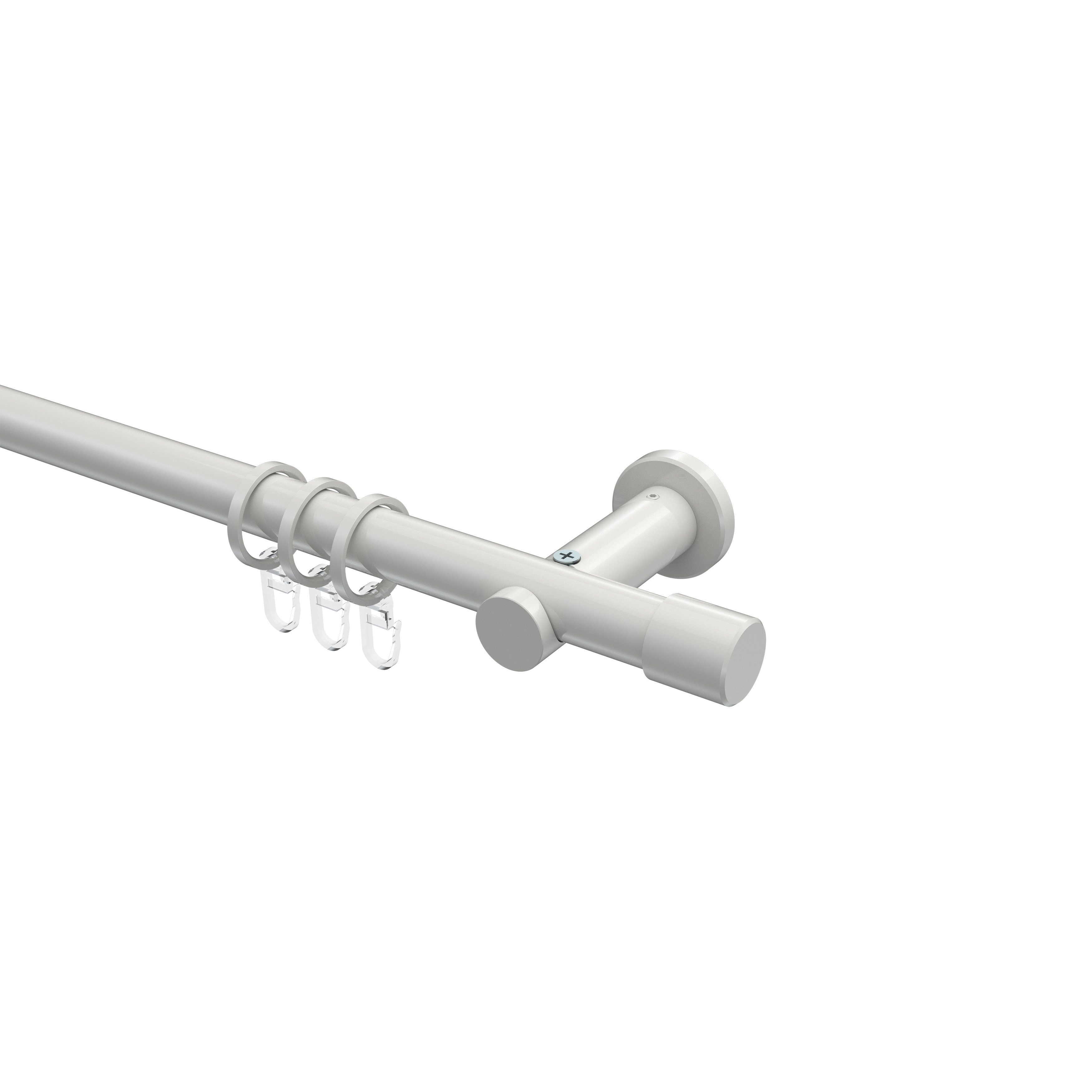 INTERDECO Gardinenstange Platon Santo, Ø 20 mm, 1-läufig, Wandmontage, Deck günstig online kaufen