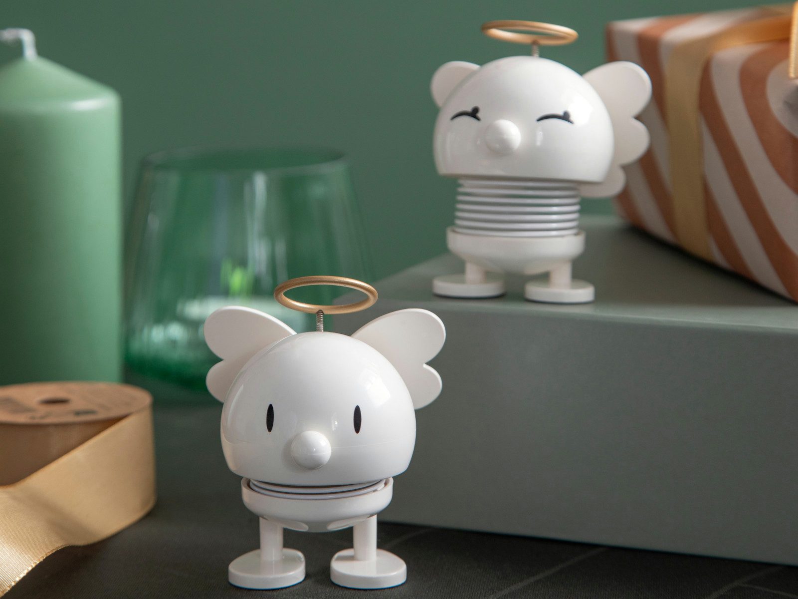 HOPTIMIST Dekofigur Angel Bumble S white 7,5cm