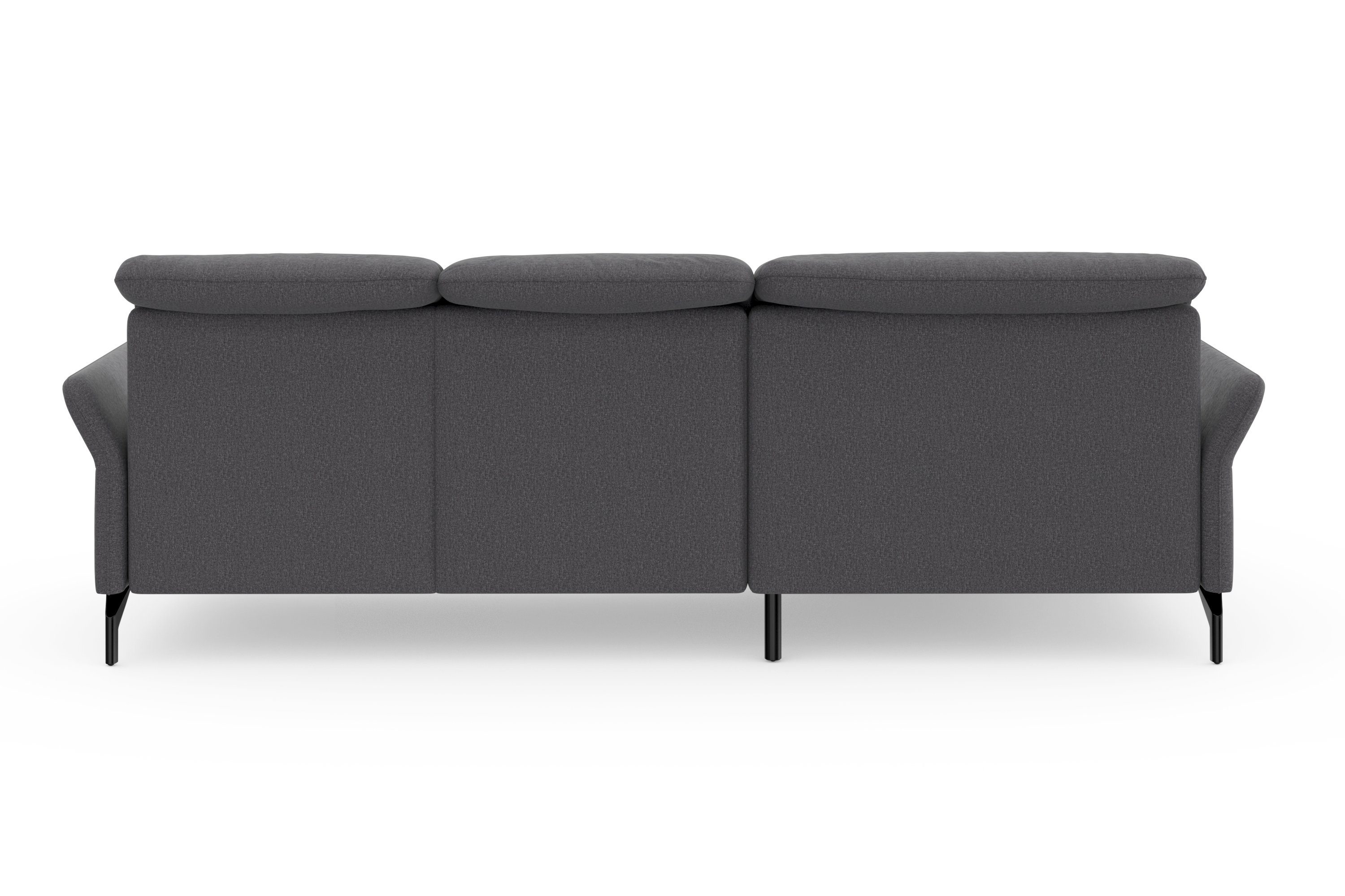 sit&more Ecksofa Fashion, wahlweise mit Vorziehsitz, und Kopfteilverstellung motorisch