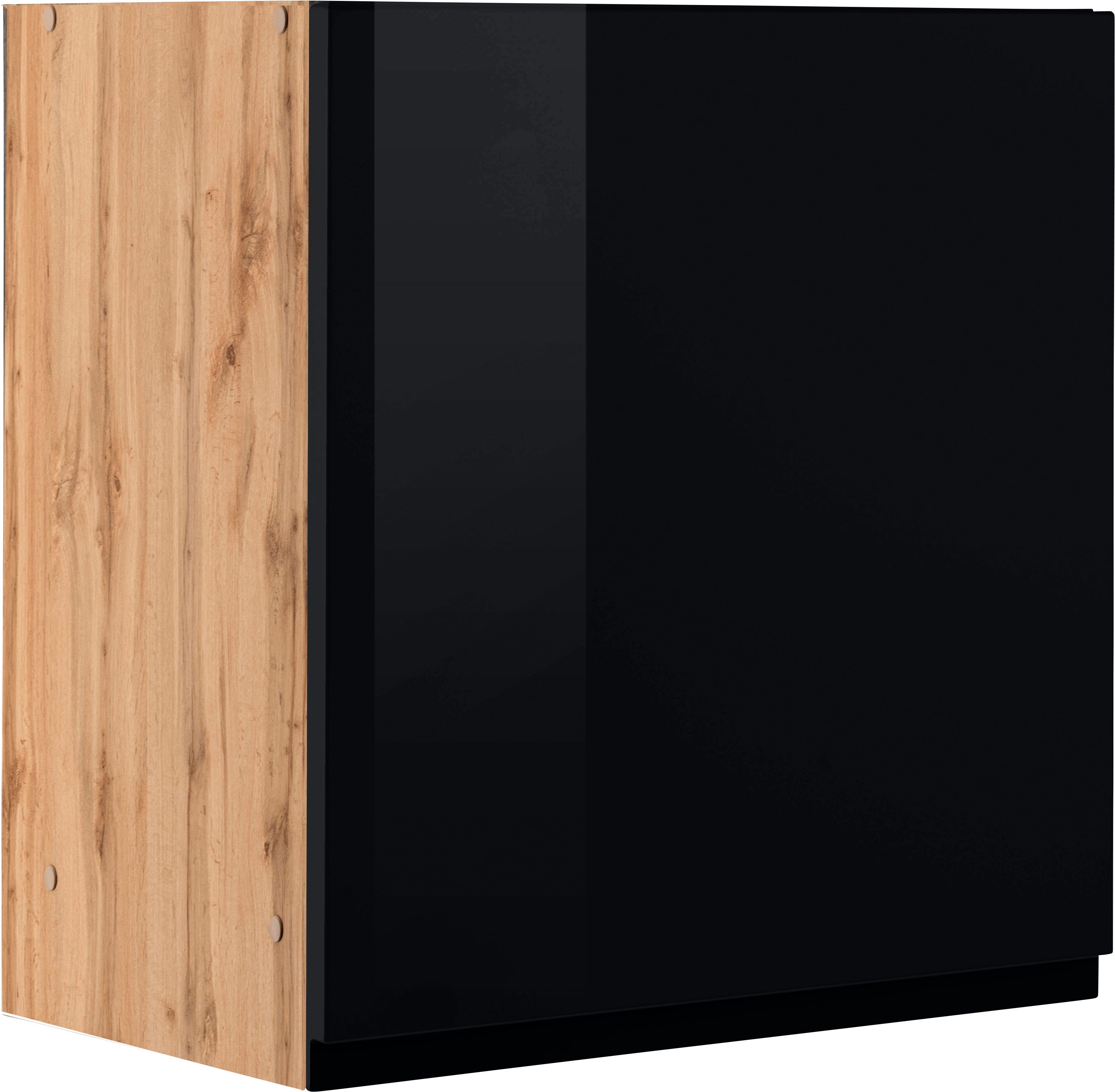KOCHSTATION Hängeschrank KS-Virginia,neu in verbesserter Ausführung (Stauraum, Softclose) Breite 50 cm, 1 Tür, gedämpfte Scharniere